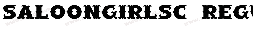 SaloonGirlSC Regular字体转换